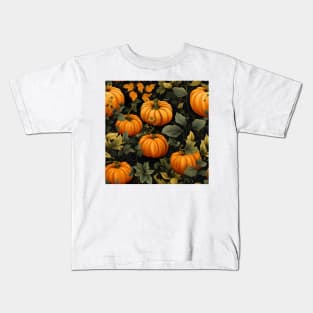 Pumpkin Pattern 5 Kids T-Shirt